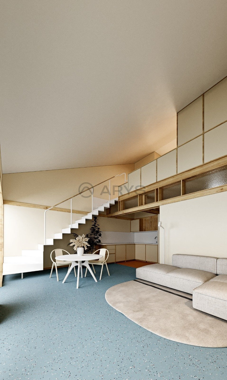 Apartamento T0 + 1
